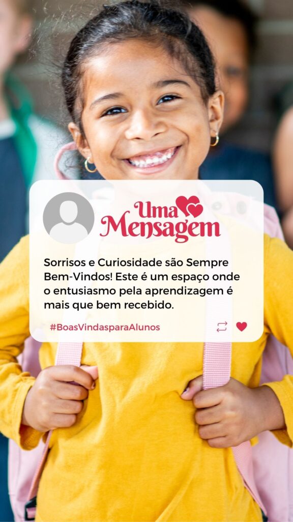 Sorrisos e Curiosidade são Sempre Bem-Vindos!